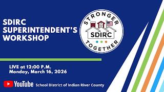 Superintendent's Workshop 12 p.m. 3/16/26