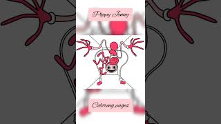 Mommy Long Legs is coming for you |  Poppy Playtime coloring pages #shorts