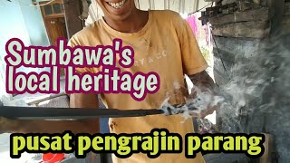 BATU ALANG : kampung Pengrajin Parang Sumbawa