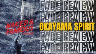 Raw Denim Fade Review - Okayama Spirit - 16oz Slubby Japanese Selvedge Denim Unknown Amount Of Wear