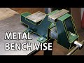 How To Make Metal Bench Vise | DIY TOOL