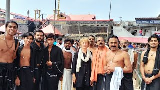 Kalaripayattu performance at Sabarimala sannidhanam/Vallabhattakalari Chavakkad