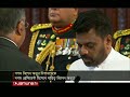 শ্রীলঙ্কার দশম প্রেসিডেন্ট হিসেবে শপথ নিলেন অনূঢ়া dissanayake sworn ceremony jamuna tv