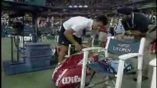 Novak Djokovic's impressions of Sharapova & Nadal