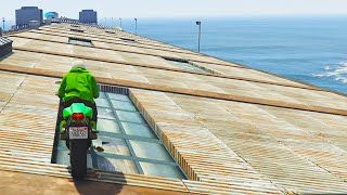 ULTIMATE ROOFTOP PARKOUR (GTA 5 Funny Moments)