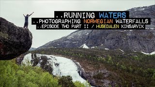 Solar pillar in Husedalen Valley (exploring the four waterfalls) || Landscape Photography Norway