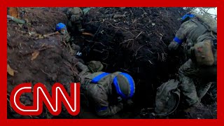 Video shows fierce trench warfare in Ukraine