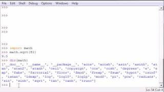 Python Programming Tutorial - 40 - Getting Module Info