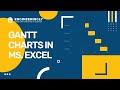 How to Prepare Dynamic Gantt Charts in Ms. Excel?