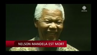 Décès en décembre 2013 de Nelson Mandela, père de la nation sud-africaine démocratique