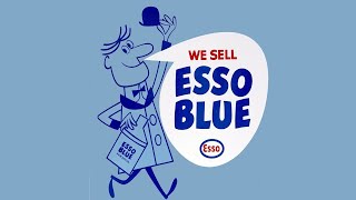 Boom Boom Boom Boom Esso Blue adverts from 1958, 1959 and 1971