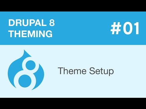 Drupal 8 Theming Part 01 Theme Setup Youtube