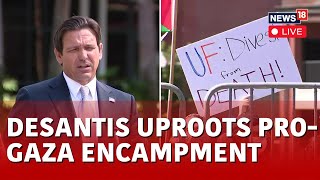 Ron DeSantis LIVE | Governor DeSantis Makes Remarks At The Encampment-Free University of Florida