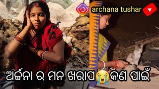 ଅର୍ଚ୍ଚନା ର ମନ ଖରାପ ହେଲା କଣ ପାଇଁ // ଏମିତି କହିବା କଣ ଭୁଲ ଥିଲା // archana tushar // odiya comedy blog //