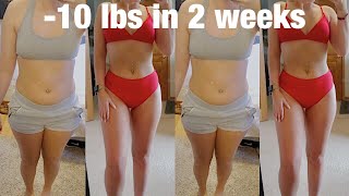 Losing 10lbs in 2 Weeks / My Weight Loss Transformation | Morgan Green