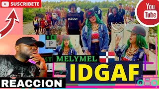 |PANAMEÑO REACCIONA| Melymel - IDGAF (Official Video)