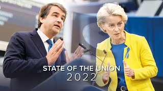 State of the European Union | Co-Chairman Raffaele Fitto addresses President von der Leyen