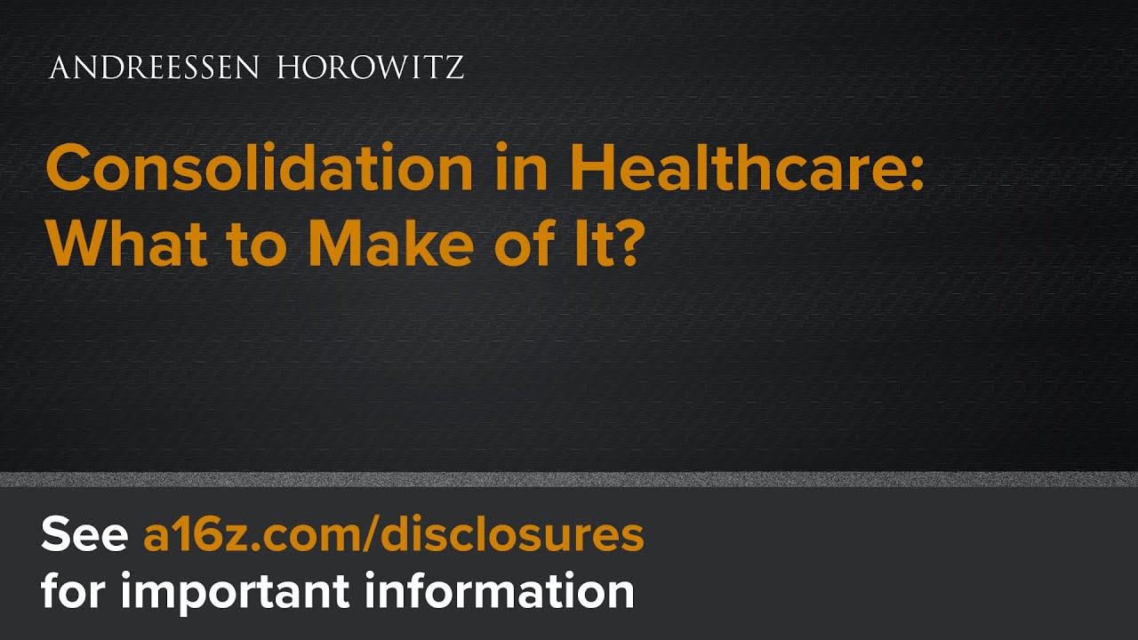 Consolidation In Healthcare: What To Make Of It? - YouTube