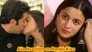 Alia Bhatt Reaction On Ranbir Kapoor Liplock With 14 Year Younger Rashmika Mandanna In Animal Movie