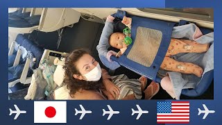 Olive‘s first trip to America 2021年アメリカ帰省 American wife, Japanese husband \u0026 daughters life in Tokyo