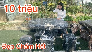 1O Triệu Nguyên Khối, Bàn đá tự nhiên, Bàn đá sân vườn, CHỐT | 081.3131.555