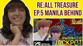 [Re:all #TREASURE] EP.4 RELAY TOUR [REBOOT] in MANILA Behind The Scenes | TREASURE REACTION