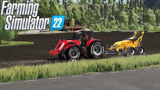 FS22|Let`s Play Farming Simulator 22| Stein plukking på Rennebu