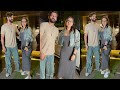 Sonakshi Sinha with husband ￼Zaheer Iqbal Came Both Together ❤️🫶 At Restaurant in bandra