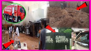 4-MONTH-OLD BABY PERISHES IN FIRE OUTBREAK AT KISSEMAN AND BODIES £XHUMED BY TIDAL WAVES IN VOLTA