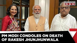 PM Modi condoles death of Rakesh Jhunjhunwala, says he was 'full of life, witty and insightful'