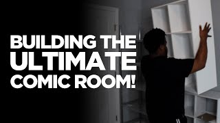 Building the ULTIMATE Comic Book Room Pt. 2 | Best Shelving Units for Comics