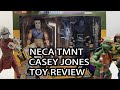 NECA TMNT Cartoon Wave3 CASEY JONES toy review!first on hand!