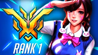 KSAA RANK 1 DVA GAMEPLAY - OVERWATCH 2 TOP 500