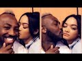 Andre Russell kissing his wife in KKR IPL 2019