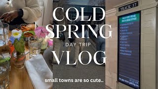 a daytrip to cold spring. NY (basically a shopping vlog)