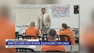 Williamson County inmates earn high school equivalency diplomas