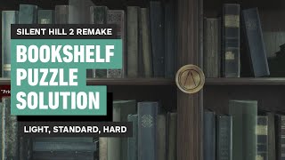 Silent Hill 2 Remake Bookshelf Puzzle Solution (Lakeview Hotel)