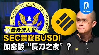 【BUSD事件最新懶人包】SEC禁止Paxos發行BUSD！是向穩定幣還是幣安CZ宣戰？