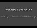 Photos Extension - PhotoScape X 2.8