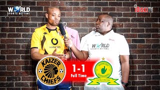 Why Cant We Manage The Game & Waste Time? 😡 | Machaka | Chiefs 1-1 Sundowns