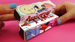 Adventure Time Magic Cube Transformer DIY | Paper Crafts Tutorial