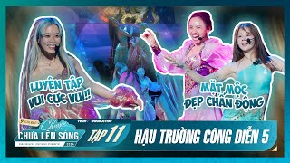 Mie Khoe Mặt Mộc ĐẸP CHẤN ĐỘNG, Ngọc Phước Và Hội Chị Em CĂNG THẲNG Duyệt Bài | Hậu Trường Chị Đẹp