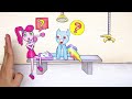 my little pony has rarity been poisoned by someone stop motion paper yul channel