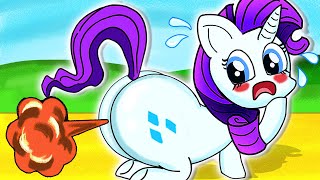 MY LITTLE PONY: Has Rarity been poisoned by someone? - Stop Motion Paper | Yul Channel