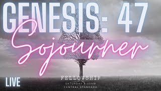 Genesis 47 - Sojourning In This Toxic Narcissistic World