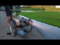 Turbinen Trike mit Nachbrenner, turbine trike with afterburner