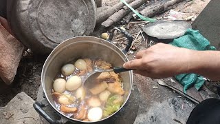 เข้าครัวนำแม่ใหญ่ป็อกพาเฮ็ดไข่พะโล้ สูตรของคนลาว