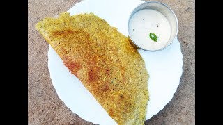 உடனடியாக செய்யக்கூடிய பச்சை பயறு தோசை | Green Gram Dosa | Protein Rich