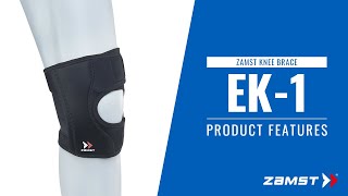 Zamst EK-1 Knee Brace | Product Features