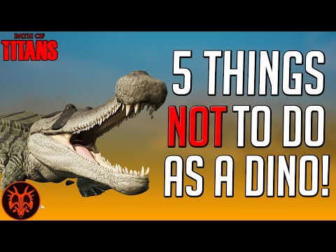 5 things NOT to do as a beginner | Path of Titans